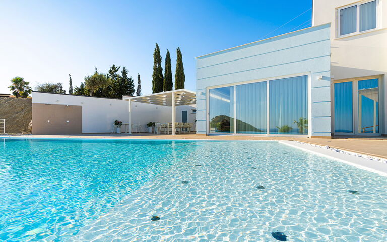 Villa Domizia: bassin