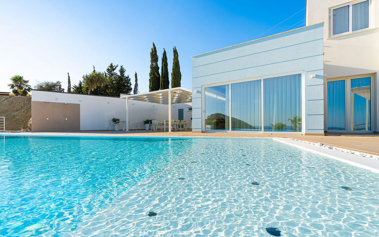 Villa Domizia: bassin