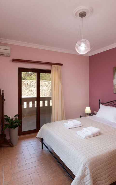 Villa Halepi: chambre à coucher