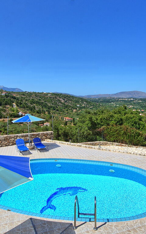 Villa Halepi: bassin, Extérieur, Vues