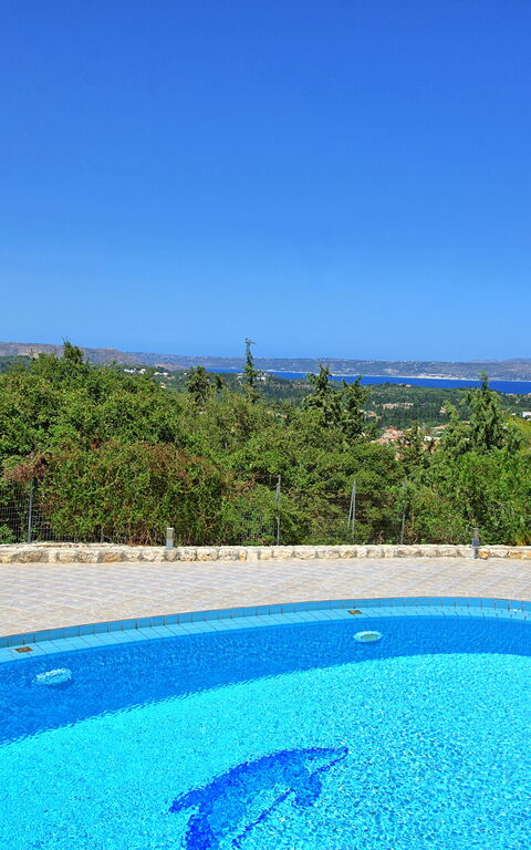 Villa Halepi: bassin, Été, Extérieur, Vues