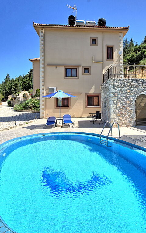 Villa Halepi: bassin, Extérieur, Extérieurs