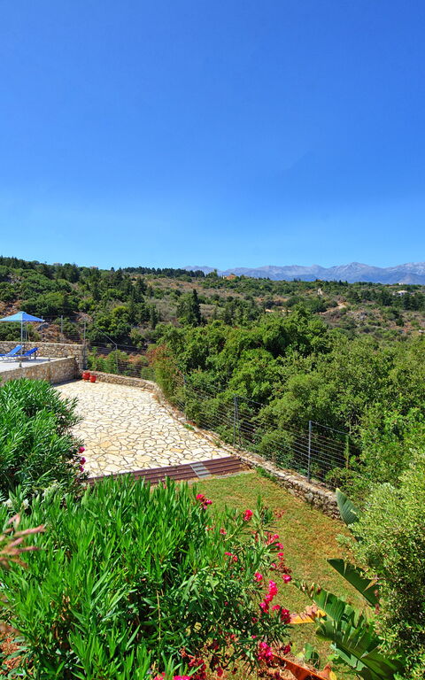 Villa Halepi: bassin, Extérieur, Vues