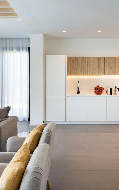 Villa Bonita: Cuisine, Salle à manger, Salon