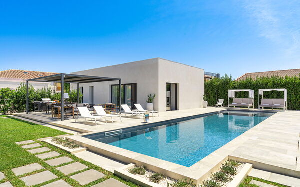 Villa Bonita: bassin, Extérieurs, Jardin