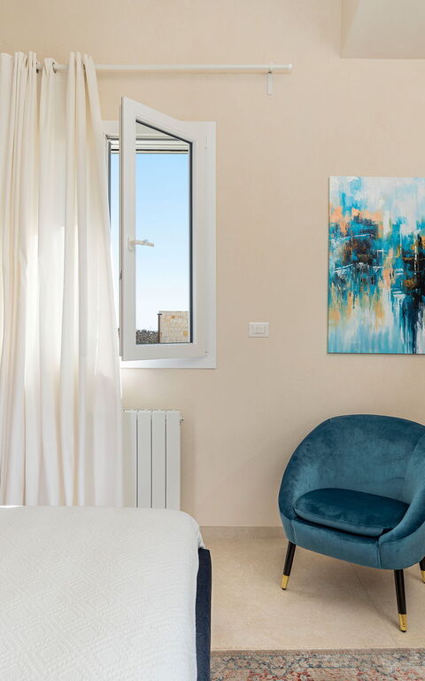 Villa Mora: chambre à coucher