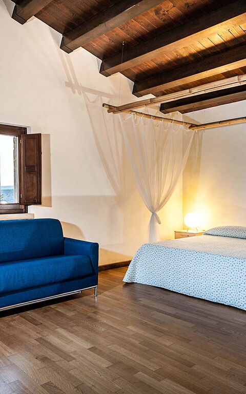 Villa Corte Dorata: chambre à coucher