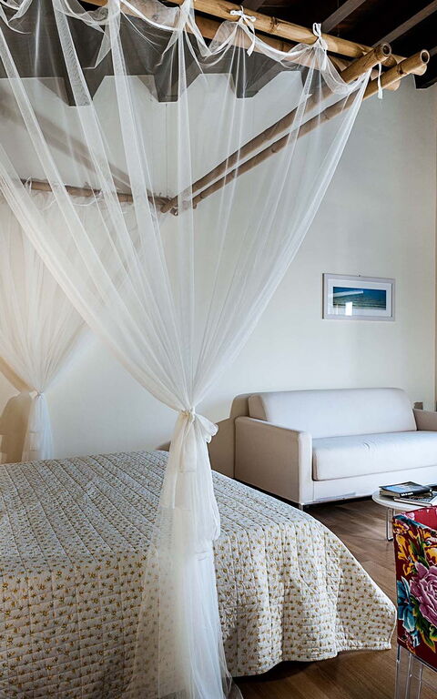 Villa Corte Dorata: chambre à coucher