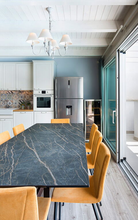 Villa Giutitta: Cuisine, Salle à manger