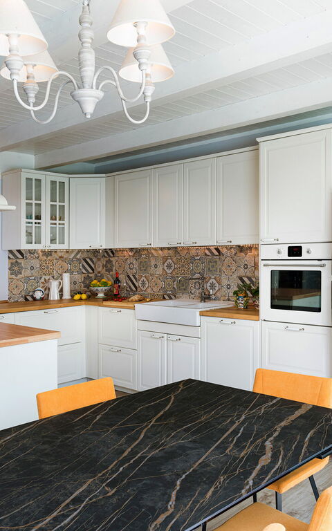 Villa Giutitta: Cuisine, Salle à manger