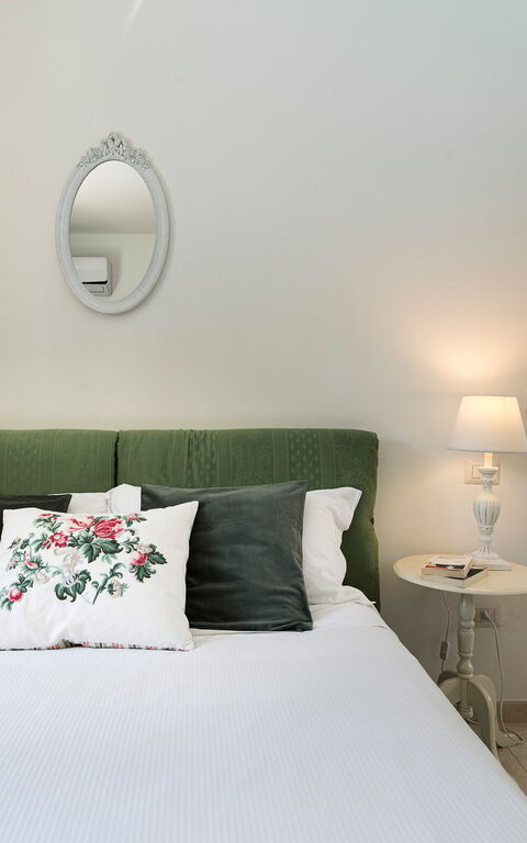 Villa Giutitta: chambre à coucher