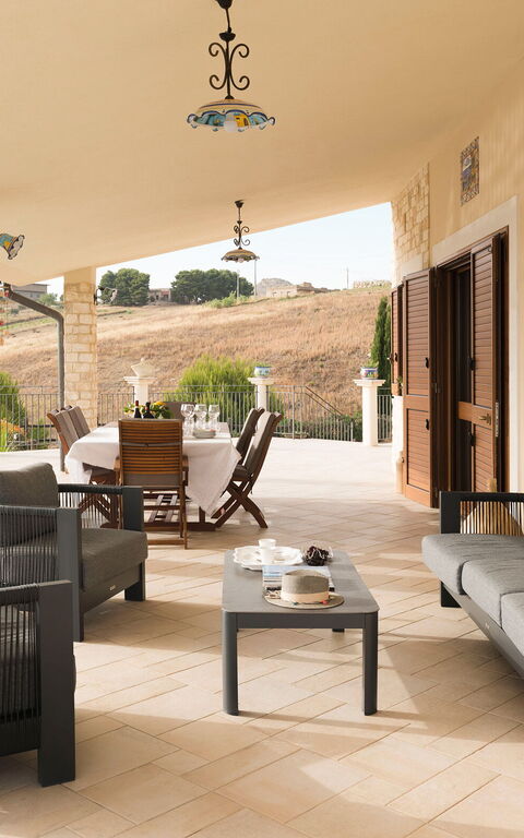 Villa Anthea: Extérieurs, Vues