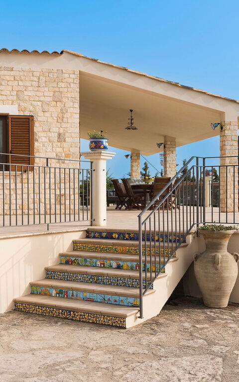 Villa Anthea: Entrée principale, Extérieurs