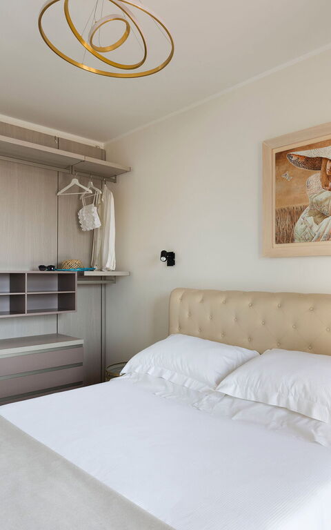 Villa Anthea: chambre à coucher