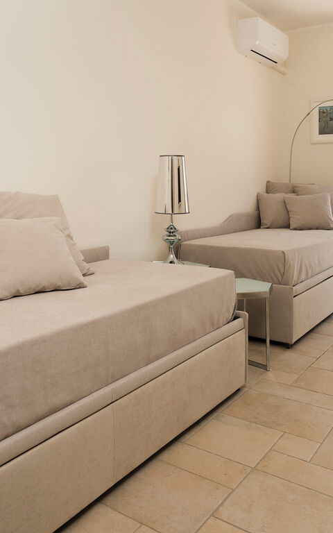 Villa Anthea: chambre à coucher