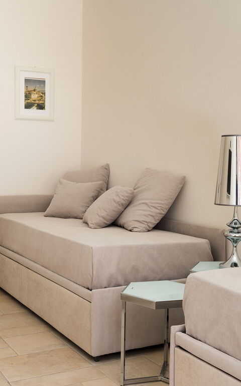 Villa Anthea: chambre à coucher