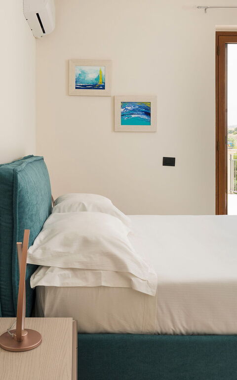 Villa Anthea: chambre à coucher