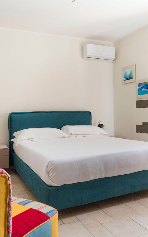 Villa Anthea: chambre à coucher