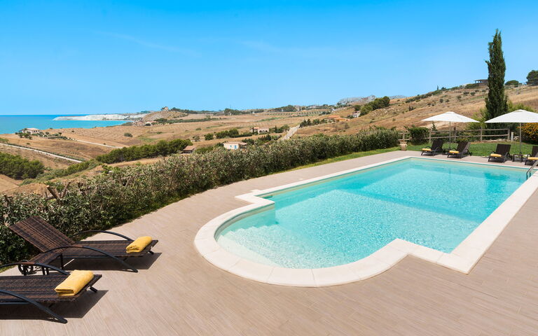 Villa Anthea: bassin, Extérieur, Jardin, Vues