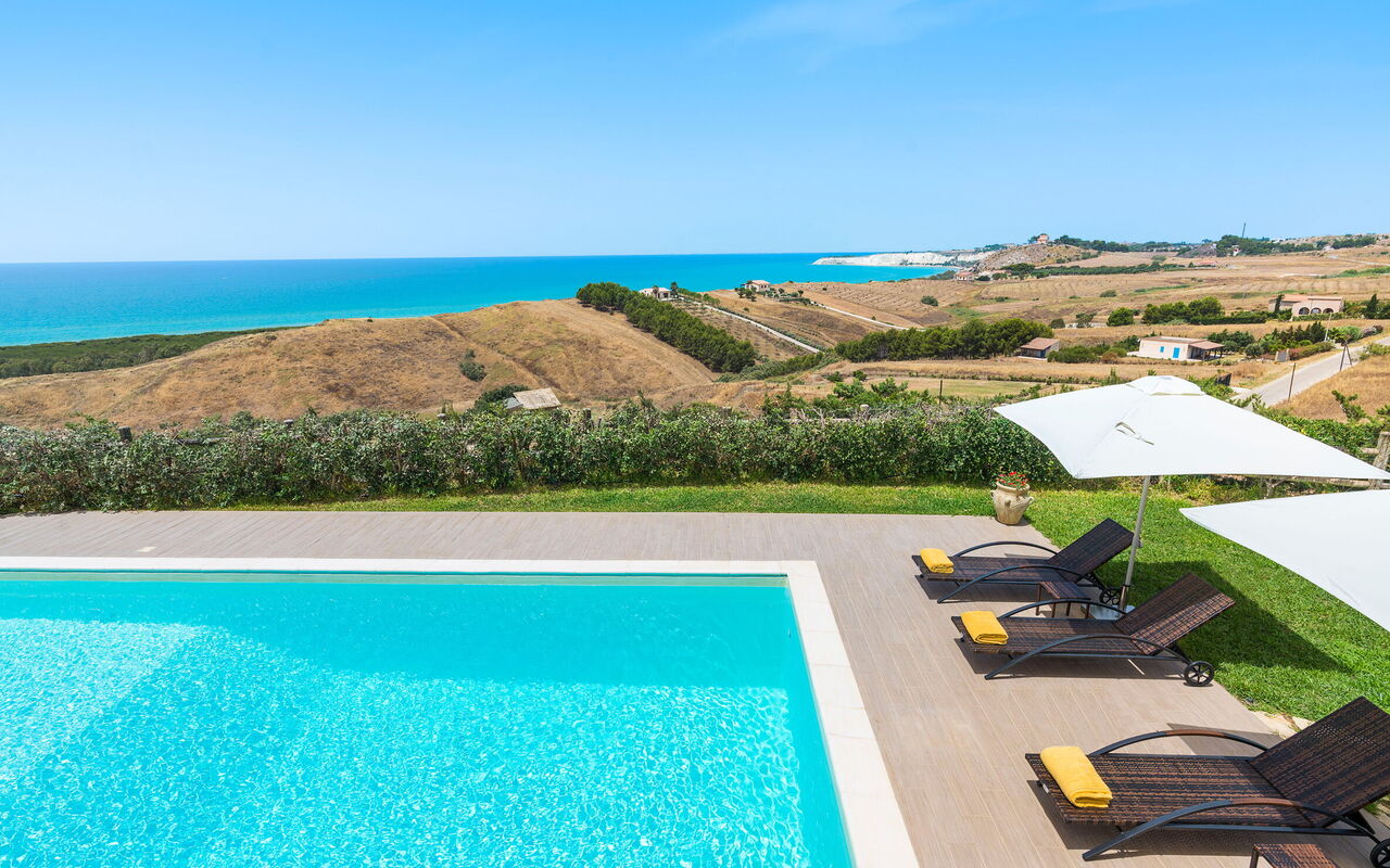 Villa Anthea: bassin, Extérieur, Jardin, Vues