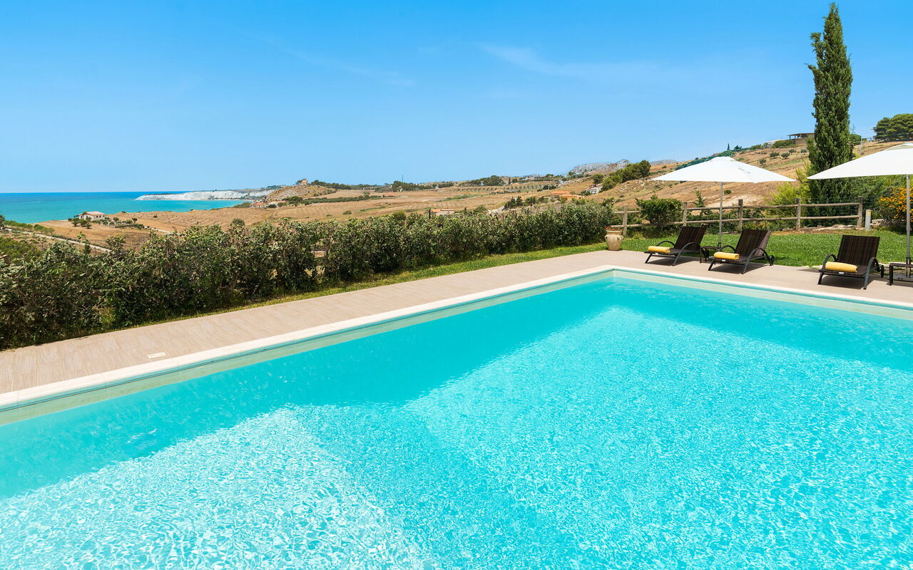 Villa Anthea: bassin, Extérieur, Jardin, Vues