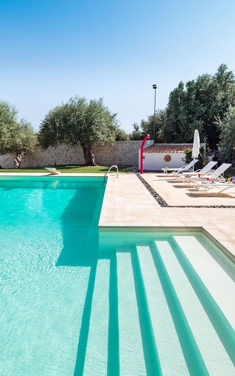 Corte Moscata: bassin, Extérieurs, Jardin