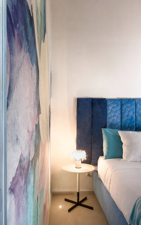 Corte Moscata: chambre à coucher, Salle de bain