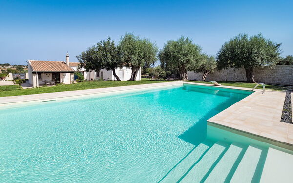 Corte Moscata: bassin, Extérieurs, Jardin