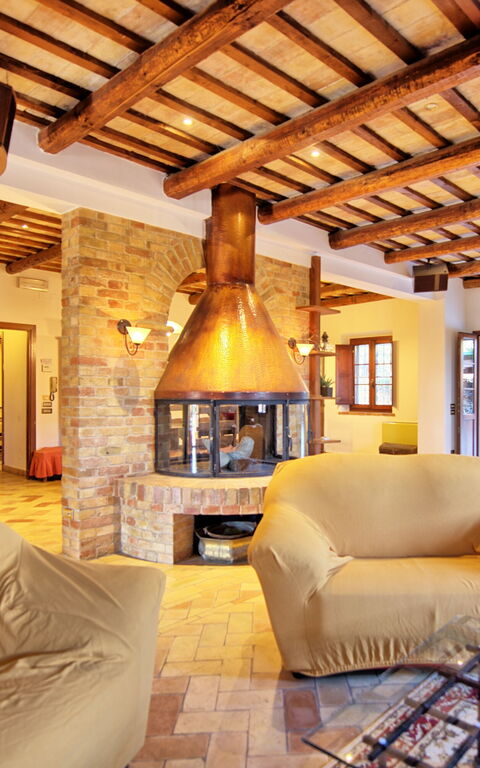 Villa Vittoria: Salon