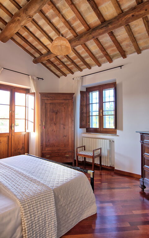 Villa Vittoria: chambre à coucher