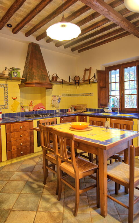 Villa Vittoria: Cuisine, Salle à manger