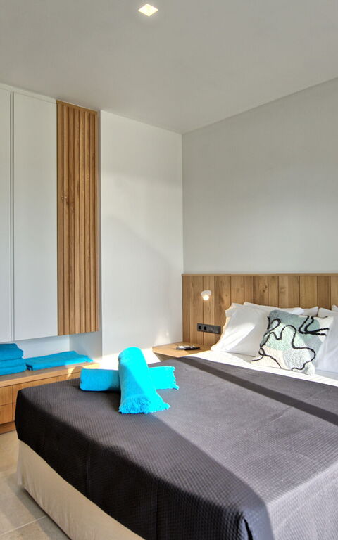 Villa Acropolitana: chambre à coucher