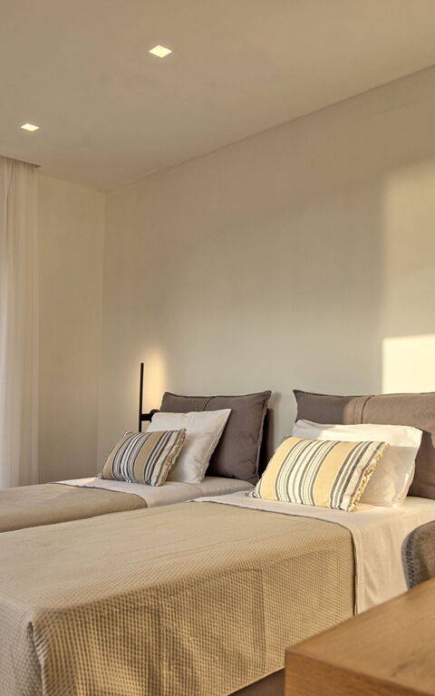 Villa Acropolitana: chambre à coucher