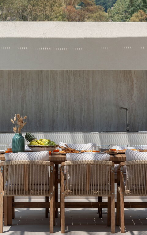 Villa El: Balcon / Terrasse / Patio