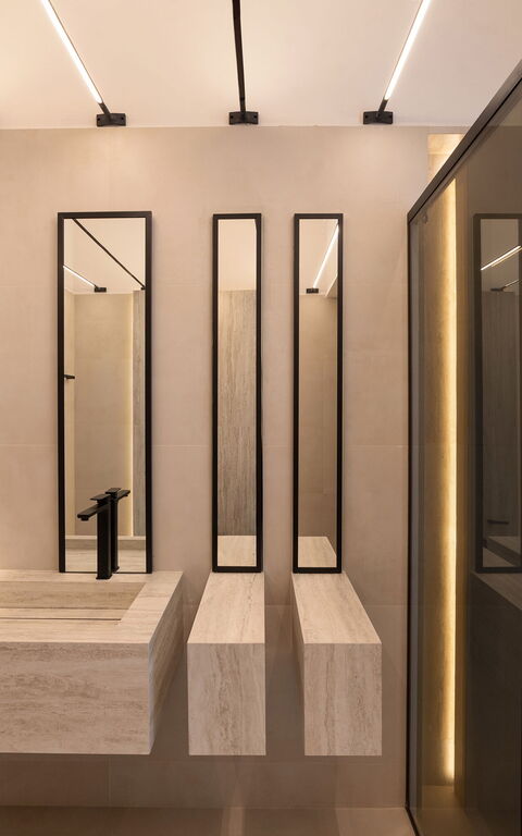 Villa El: Salle de bain