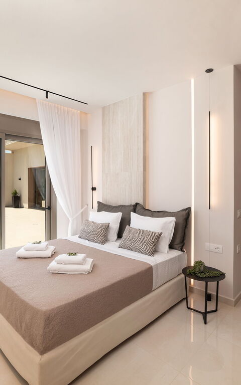 Villa El: chambre à coucher