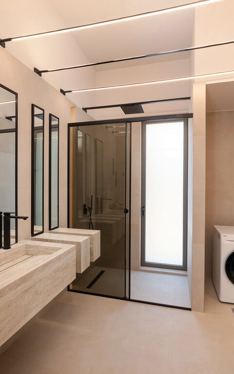 Villa El: Salle de bain