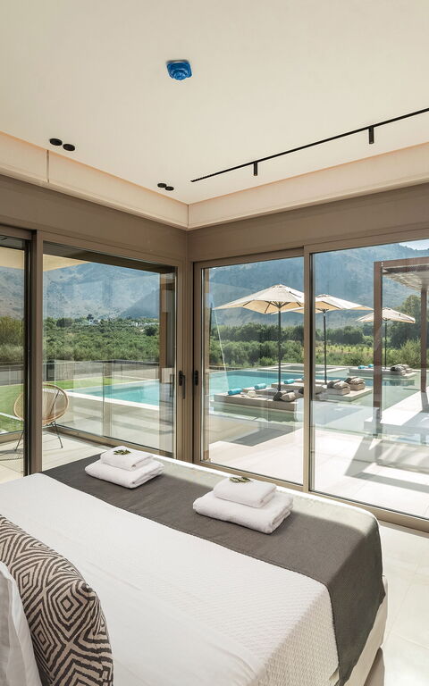 Villa El: chambre à coucher