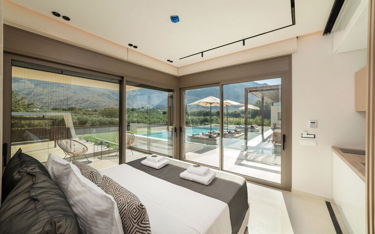 Villa El: chambre à coucher