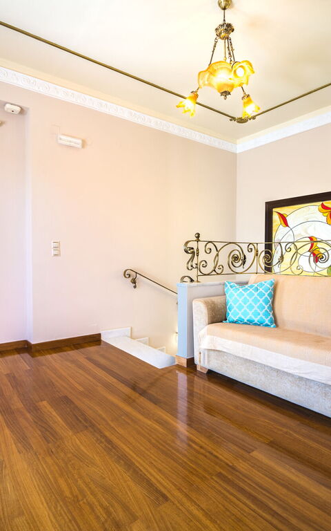 Iro Royal Villa: Détails de la chambre