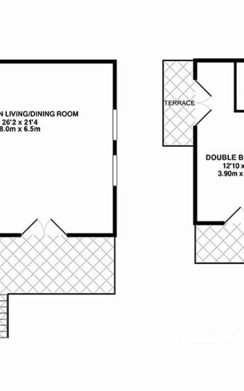 Iro Royal Villa: Planimétrie