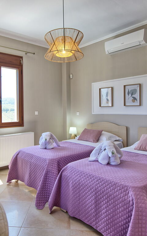 Villa Kostantina: chambre à coucher
