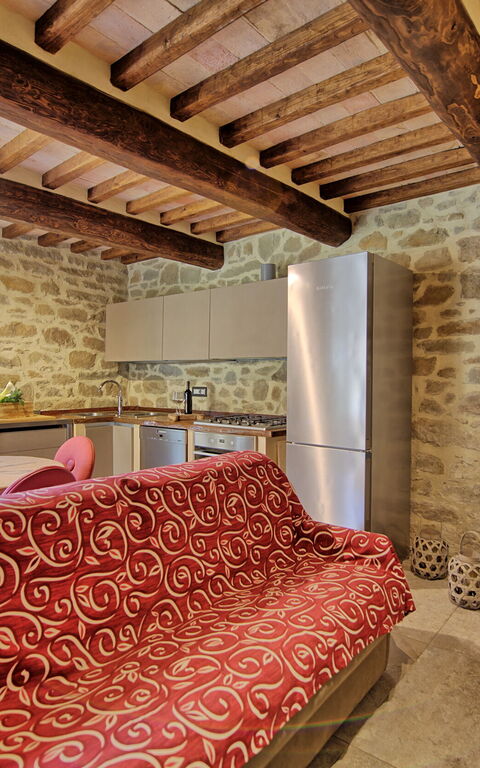 Villa Mulino: Cuisine, Salle à manger, Salon