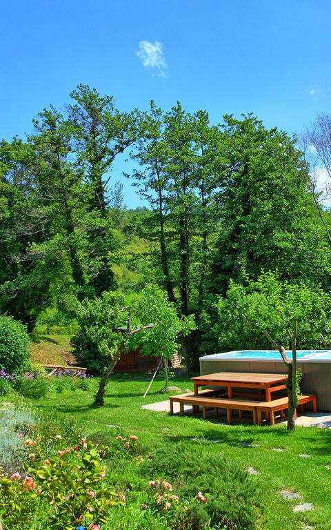 Villa Mulino: bassin, Extérieur, Extérieurs, jacuzzi, Jardin