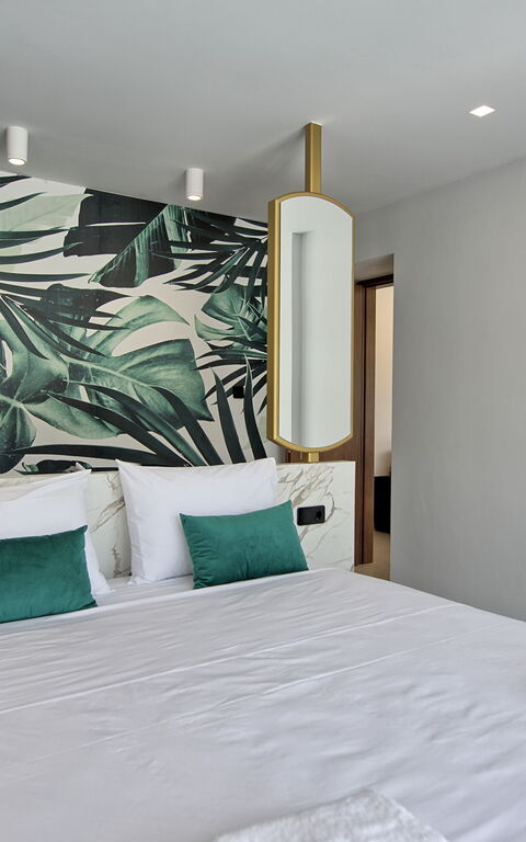 Villa Silentium Evilia: chambre à coucher