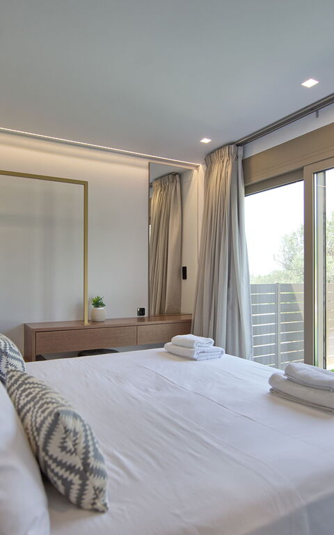 Villa Silentium Evilia: chambre à coucher