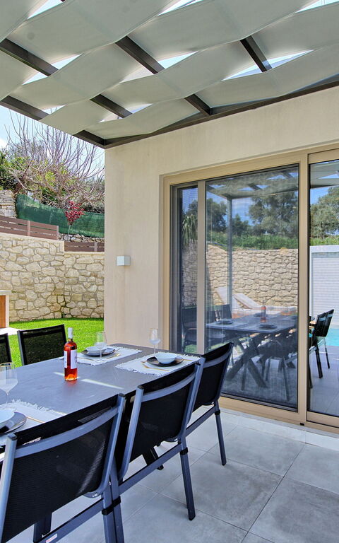 Villa Silentium Ionia: Balcon / Terrasse / Patio, Extérieur