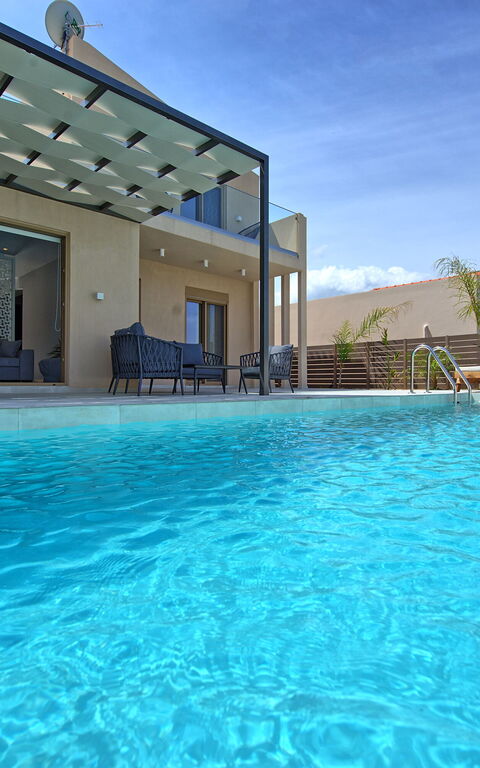 Villa Silentium Ionia: Balcon / Terrasse / Patio, bassin, Extérieur, Extérieurs
