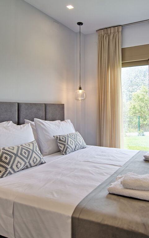 Villa Silentium Olia: chambre à coucher