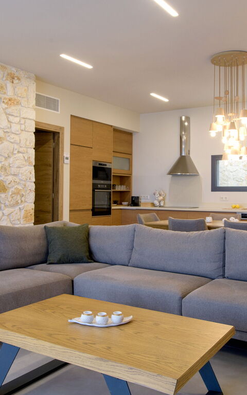 Villa Otter: Cuisine, Salle à manger, Salon